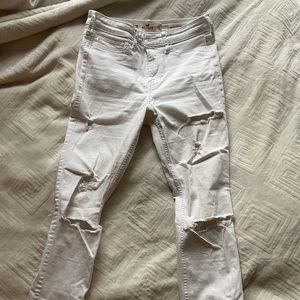 hollister high rise super skinny jeans